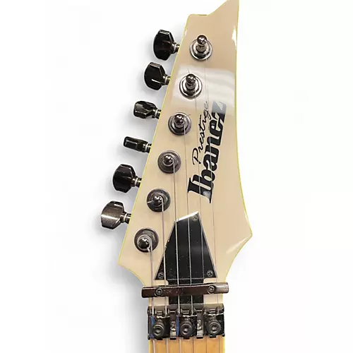 Used Ibanez PRESTIGE RG652AHM Alpine White Solid Body Electric Guitar Alpine White - musicians--Friend