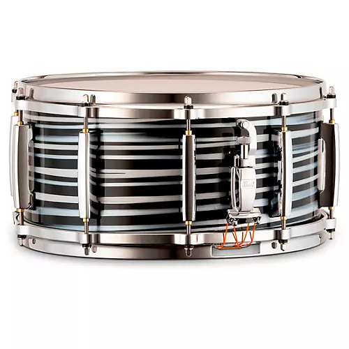 Pearl Masters Maple Pure Snare Drum 14 x 6.5 in. Black Oyster Swirl - musicians--Friend