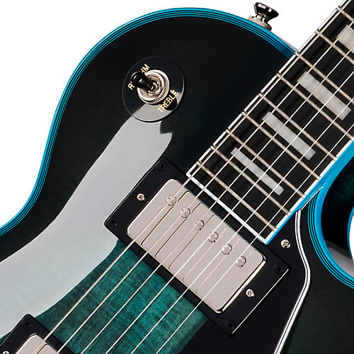 Epiphone Les Paul Custom Widow Guitar Center-Exclusive Electric Guitar Indigo Burst - musicians--Friend