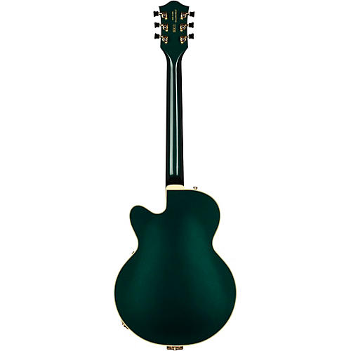 Gretsch Guitars G6659TG Players Edition Broadkaster Jr. Center Block Single-Cut With String-Thru Bigsby and Gold Hardware Cadillac Green - musicians--Friend