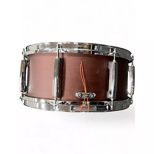 Used Pearl 6.5X14 Modern Utility Maple Snare Brown Drum Brown 15 - musicians--Friend