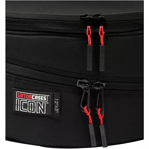 Gator Icon Snare Drum Bag 10 x 5 in. Black - musicians--Friend