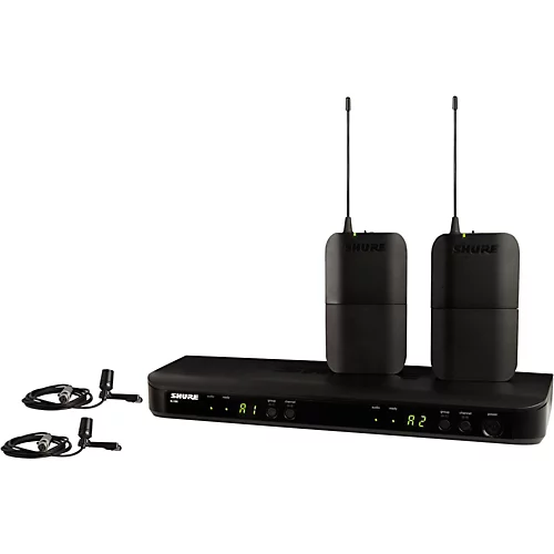 Shure BLX188 Dual Lavalier System With CVL Lavalier Microphone Band H11 - musicians--Friend