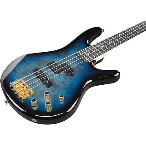 Ibanez GSR200PC 4-String Electric Bass Guitar Transparent Marine Burst - musicians--Friend