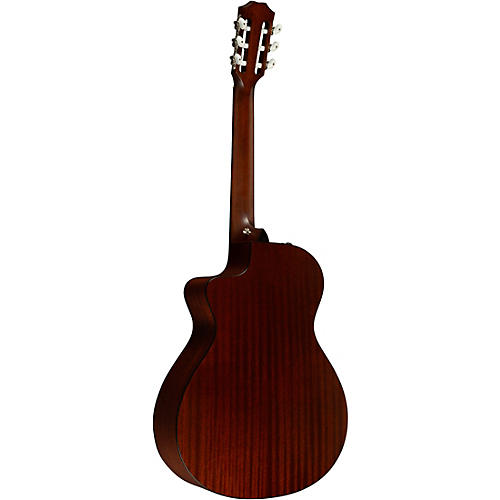Taylor 312ce-N Grand Concert Nylon-String Acoustic-Electric Guitar Natural - musicians--Friend