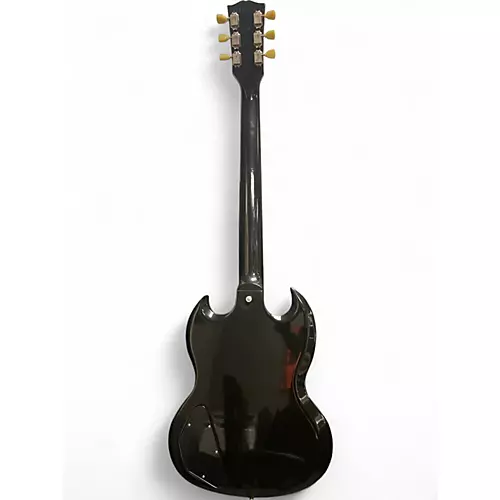 Used Gibson SG Black Solid Body Electric Guitar Black - musicians--Friend