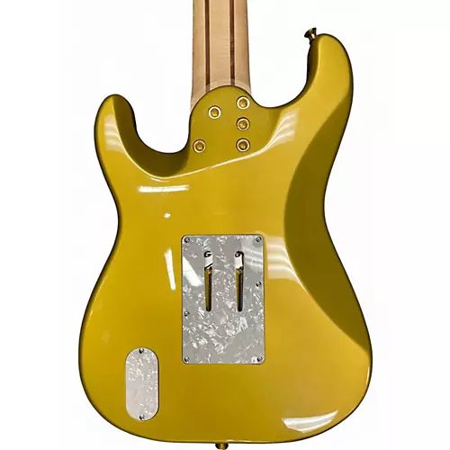 Used ESP LTD JRV8 Gold Solid Body Electric Guitar Gold - musicians--Friend