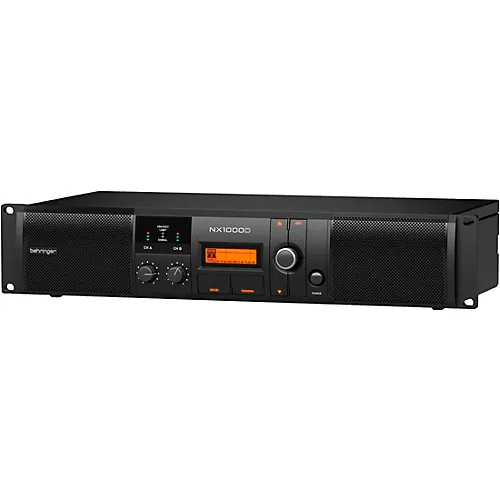 Behringer NX1000D Power Amplifier With DSP - musicians--Friend