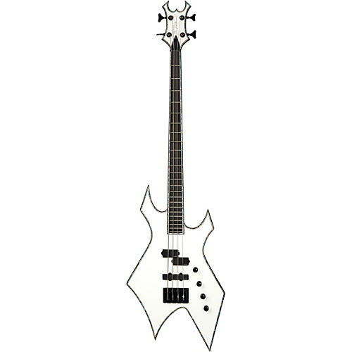 B.C. Rich Extreme Chris Kael Electric Bass Matte White - musicians--Friend