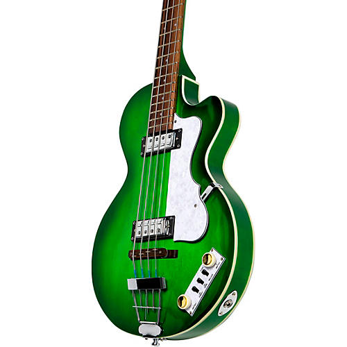 Hofner Ignition Series Short-Scale Club Bass Guitar Pearl White - musicians--Friend