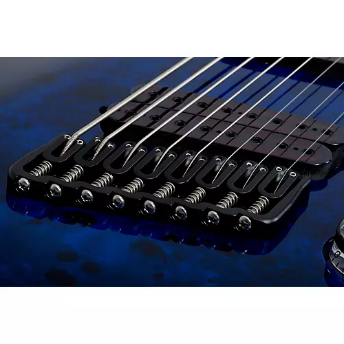 Schecter Guitar Research Omen Elite-8 MS Electric Guitar Charcoal - musicians--Friend