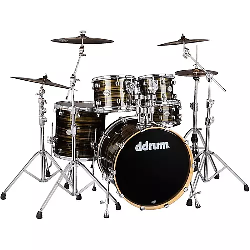 Ddrum Dominion Series Birch 5-Piece Shell Pack Satin Bubinga - musicians--Friend