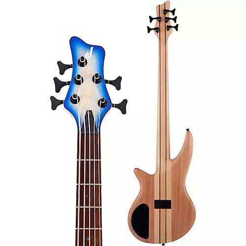 Jackson Pro Series Spectra Bass SBA V Blue Burst - musicians--Friend
