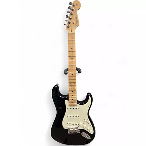 Used 2007 Fender VG Stratocaster Black and White Solid Body Electric Guitar Black and White - musicians--Friend