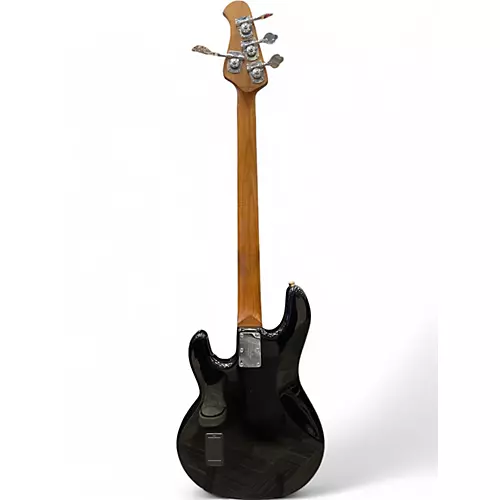 Used Sterling by Music Man Ray34 Black Electric Bass Guitar Black - musicians--Friend