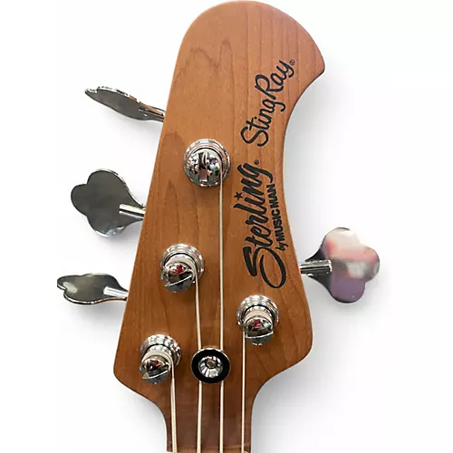 Used Sterling by Music Man Ray34 steel blue Electric Bass Guitar steel blue - musicians--Friend
