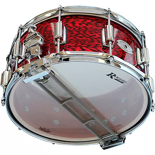 Rogers Dyna-Sonic Snare Drum with Beavertail Lugs 14 x 5 in. Red Onyx - musicians--Friend
