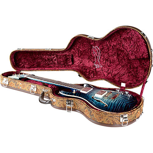 PRS Private Stock Hollowbody II Electric Guitar Whale Blue Glow - musicians--Friend