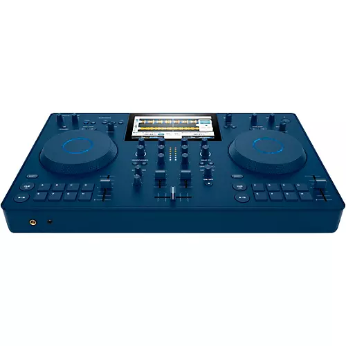 AlphaTheta OMNIS-DUO Wireless Portable All-in-One DJ System Blue - musicians--Friend