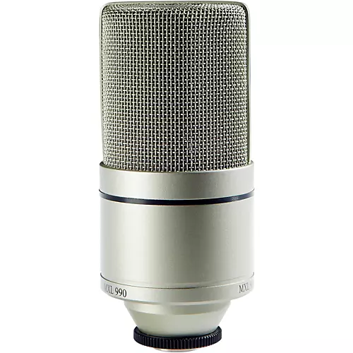 MXL 990 Large-Diaphragm Condenser Microphone With Shockmount - musicians--Friend