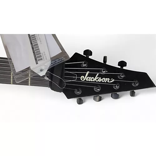 Used Jackson JS22-7 Dinky 7 String Black Solid Body Electric Guitar Black - musicians--Friend