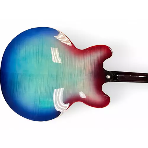 Used Epiphone ES335 RASPBERRY BURST Hollow Body Electric Guitar RASPBERRY BURST - musicians--Friend