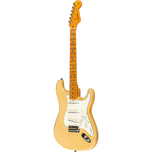 Fender Custom Shop 1958 Stratocaster Journeyman Relic Electric Guitar Masterbuilt by Todd Krause Black - musicians--Friend