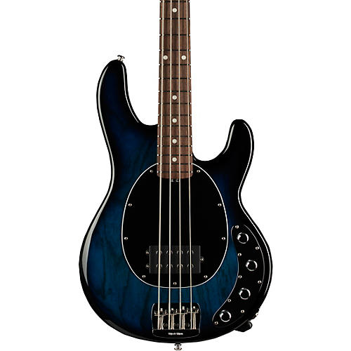 Ernie Ball Music Man StingRay Special H Electric Bass Guitar Black and Chrome - musicians--Friend