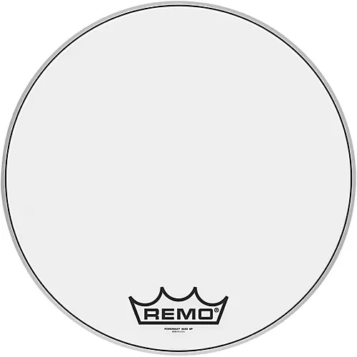 Remo Powermax Ultra White Crimplock Bass Drum Head 26 in. - musicians--Friend