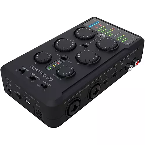 IK Multimedia iRig Pro Quattro I/O Audio/MIDI Interface - musicians--Friend