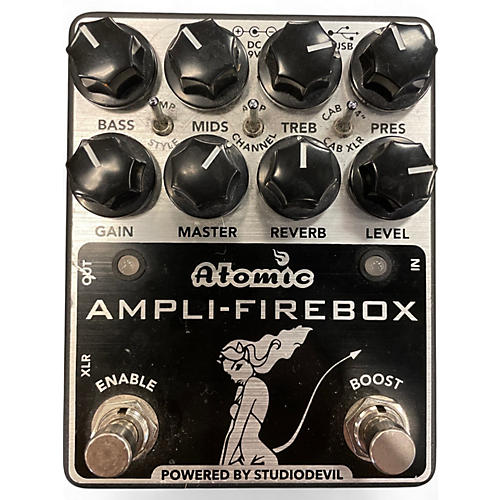 Used Studio Devil Atomic Ampli-Firebox Guitar Preamp - musicians--Friend