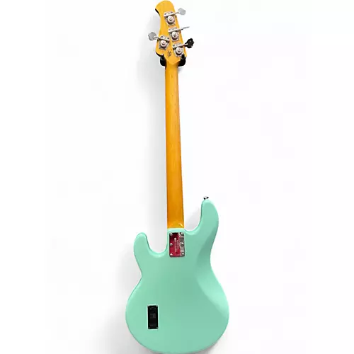 Used Ernie Ball Music Man Sterling 4 String Turquoise Electric Bass Guitar Turquoise - musicians--Friend