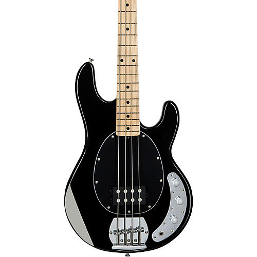 Sterling by Music Man S.U.B. StingRay RAY4 Maple Fingerboard Electric Bass Guitar Chopper Blue White Pickguard - musicians--Friend