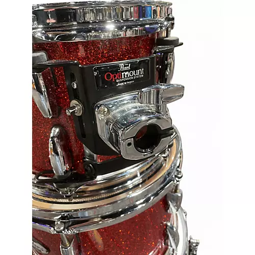 Used Pearl 5 Piece MASTERS MAPLE COMPLETE BURNT COPPER Drum Kit BURNT COPPER - musicians--Friend