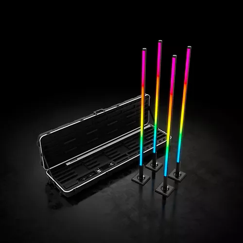 CHAUVET DJ Freedom Flex Stick X4 Free-Standing LED Array Sticks with Molded Case - musicians--Friend