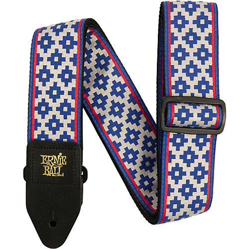Ernie Ball Jacquard Polypro Guitar Strap Vanilla Rose - musicians--Friend