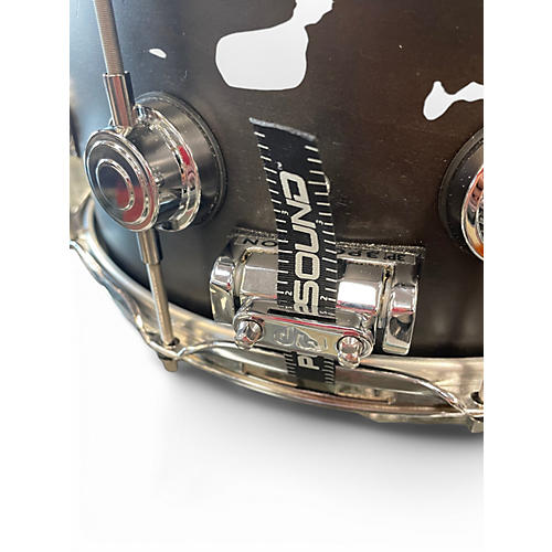 Used DW 6.5X14 Collector's Series Snare Black Drum Black 15 - musicians--Friend