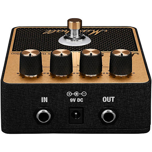 Marshall JCM900 Distortion and Gain Effects Pedal Black and Gold - musicians--Friend