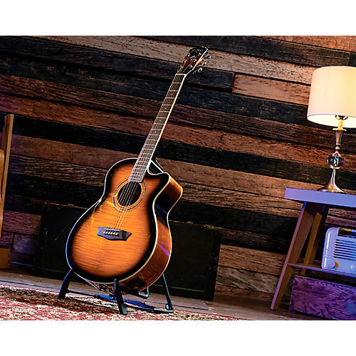 Washburn EA15 Festival Series Acoustic-Electric Guitar Iced Tea Burst - musicians--Friend