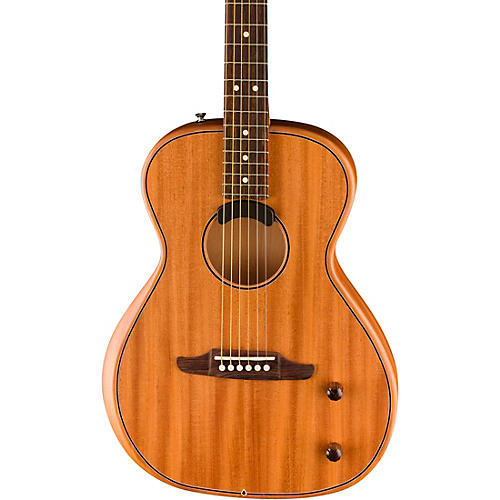 Fender Highway Parlor All-Mahogany Acoustic-Electric Guitar Natural - musicians--Friend