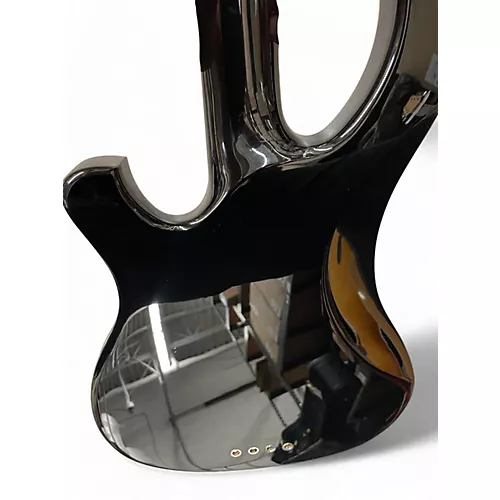 Used Schecter Guitar Research Stargazer-4 Black Electric Bass Guitar Black - musicians--Friend
