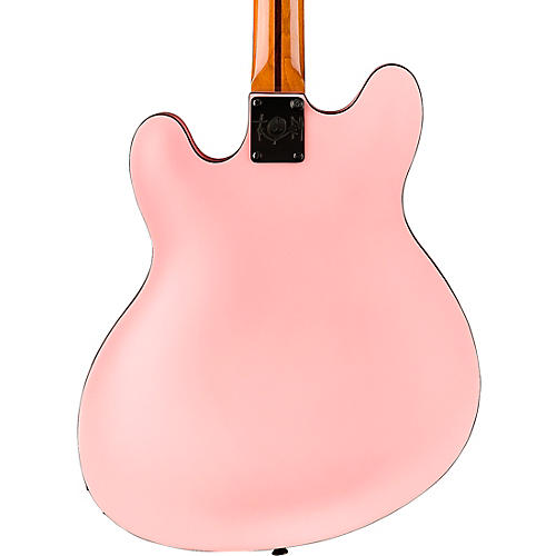 Fender Tom DeLonge Starcaster Electric Guitar Satin Shell Pink - musicians--Friend