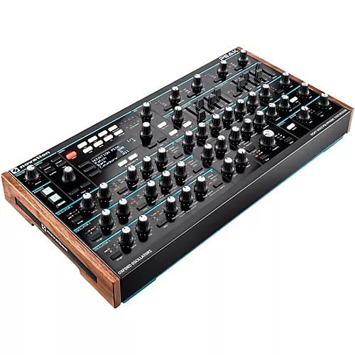 Novation Peak Desktop Synthesizer With Decksaver Cover and Stand - musicians--Friend