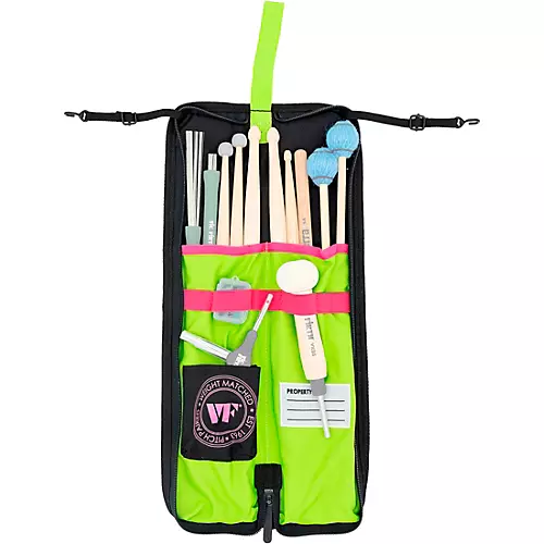 Vic Firth Essential Stick Bag Red Dot - musicians--Friend
