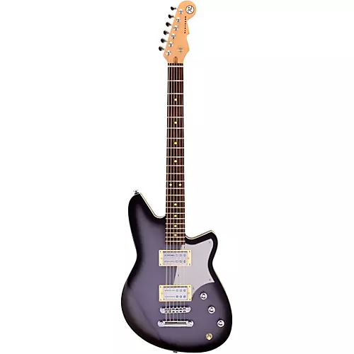 Reverend Descent RA Baritone Electric Guitar Periwinkle Burst - musicians--Friend