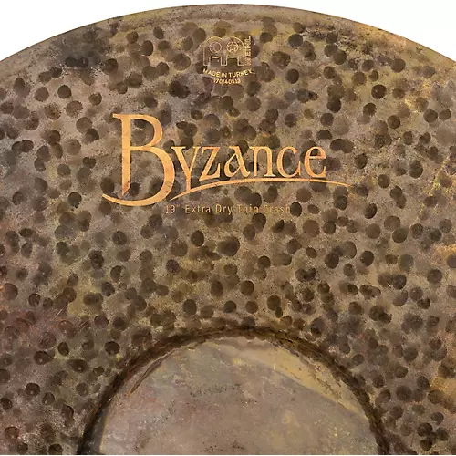 MEINL Byzance Extra Dry Thin Crash Cymbal 19 in. - musicians--Friend