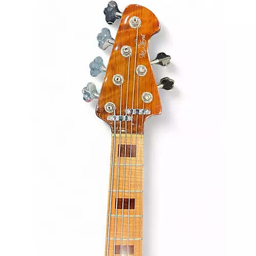 Used Low End LEJ 6-24 NAMM 2019 OCEAN REDWOOD Electric Bass Guitar OCEAN REDWOOD - musicians--Friend