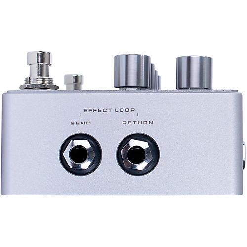Darkglass KAAMOS Bass Octaver with Sub Out + Distortion Effects Pedal Silver - musicians--Friend