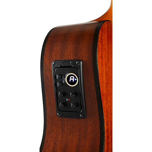 Rogue RA-090 Concert Cutaway Acoustic-Electric Guitar Mahogany - musicians--Friend
