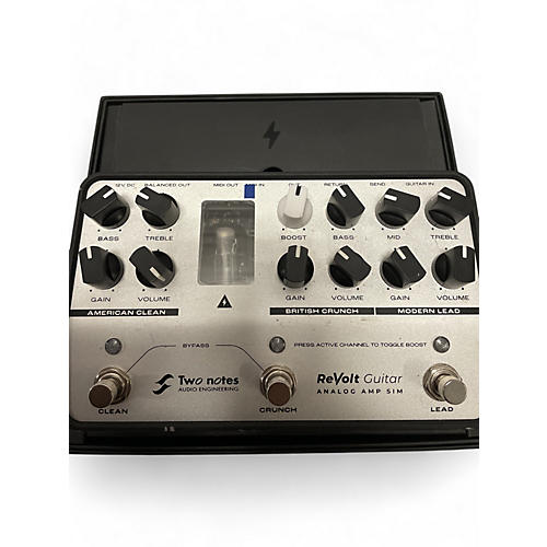 Used Two Notes AUDIO ENGINEERING Revolt Guitar Analog Amp Sim Guitar Preamp - musicians--Friend